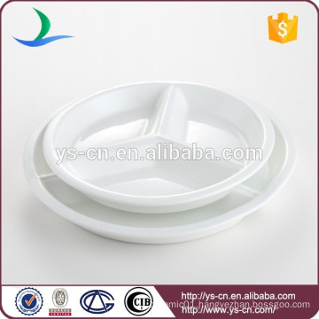 Factory price round porcelain dinner plate